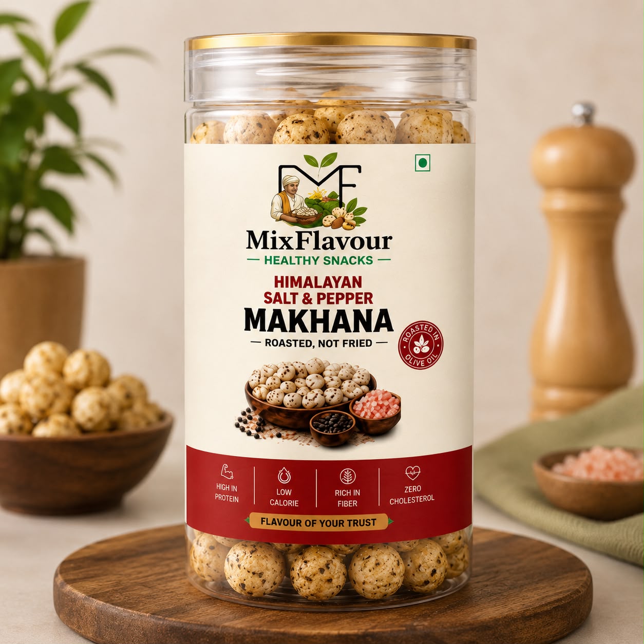 Himalayan Salt & pepper — Roasted, Not Fried | MixFlavour