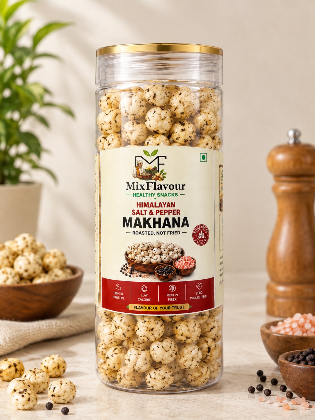 Himalayan Salt & pepper — Roasted, Not Fried | MixFlavour